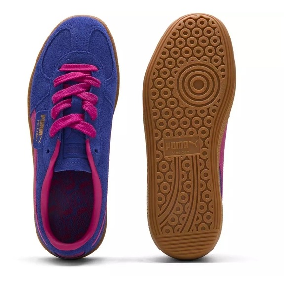 NIB PUMA Palermo Sneakers Lapis Lazuli/ Magenta Gleam/ Gum Size W 9.5 M 8 - Picture 5 of 10